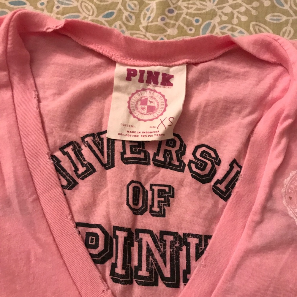 PINK Victoria’s Secret V-Neck Shirt